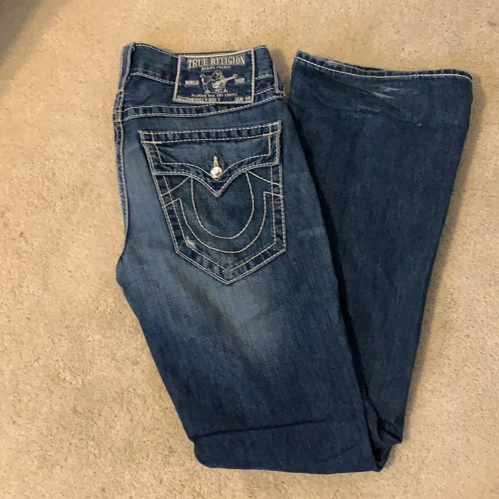 True Religion Boyfriend Jeans EUC